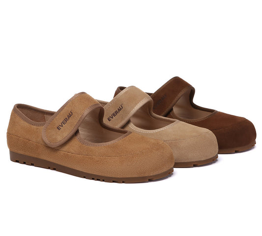 Women Slippers Adjustable Strap Mary Jane Malia
