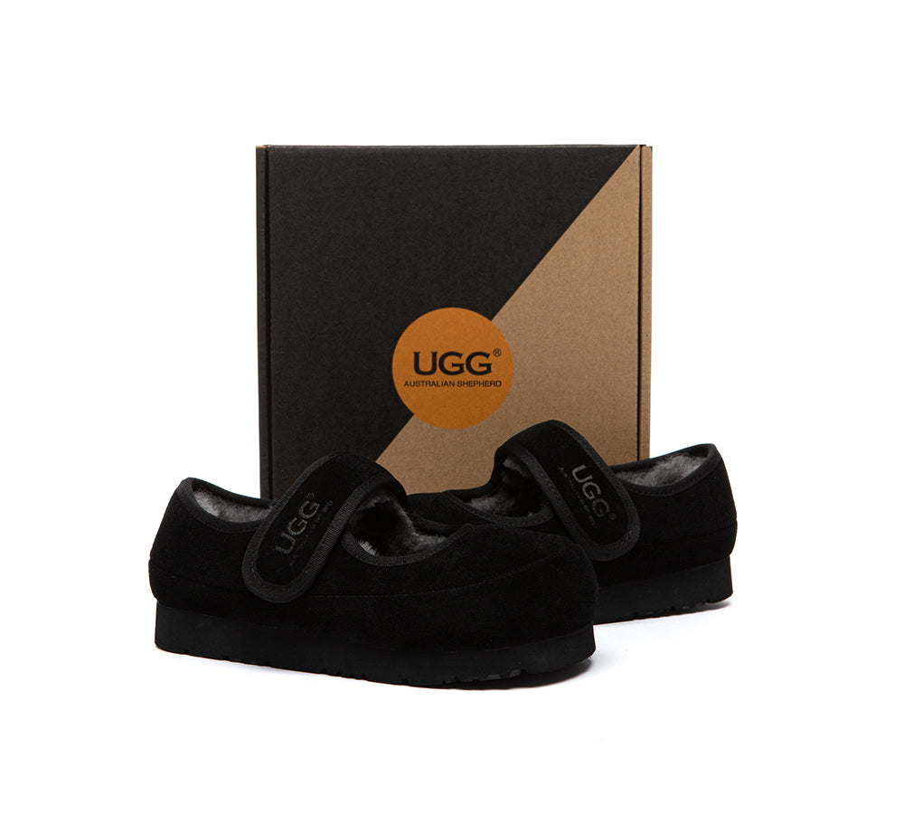 UGG Slippers Kids Adjustable Strap Mary Jane Millie
