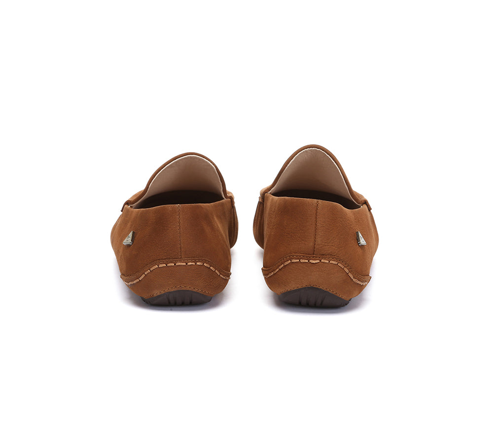 Men Leather Casual Slip On Moccasins Morris