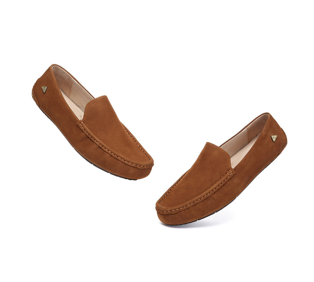 Men Leather Casual Slip On Moccasins Morris