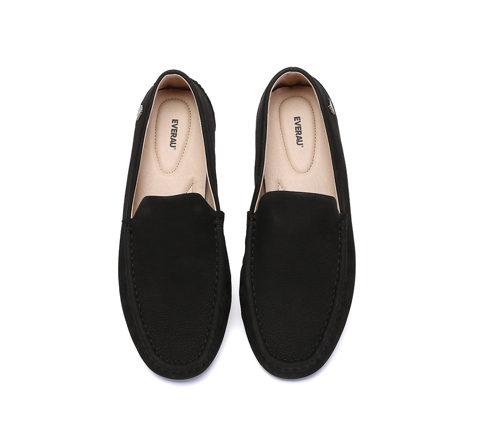 Men Leather Casual Slip On Moccasins Morris