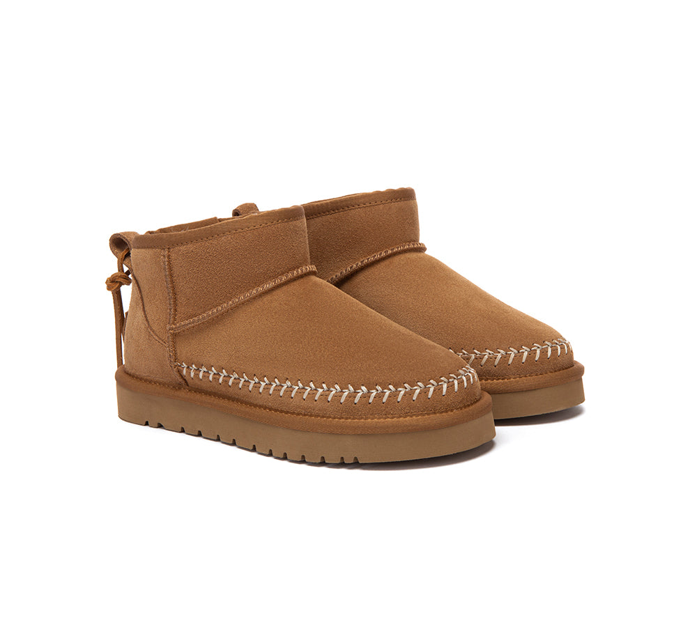 UGG Boots Sheepskin Wool Ankle Mini Canlia