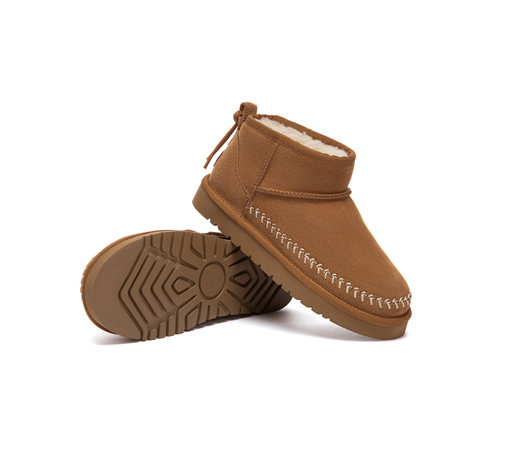 UGG Boots Sheepskin Wool Ankle Mini Canlia