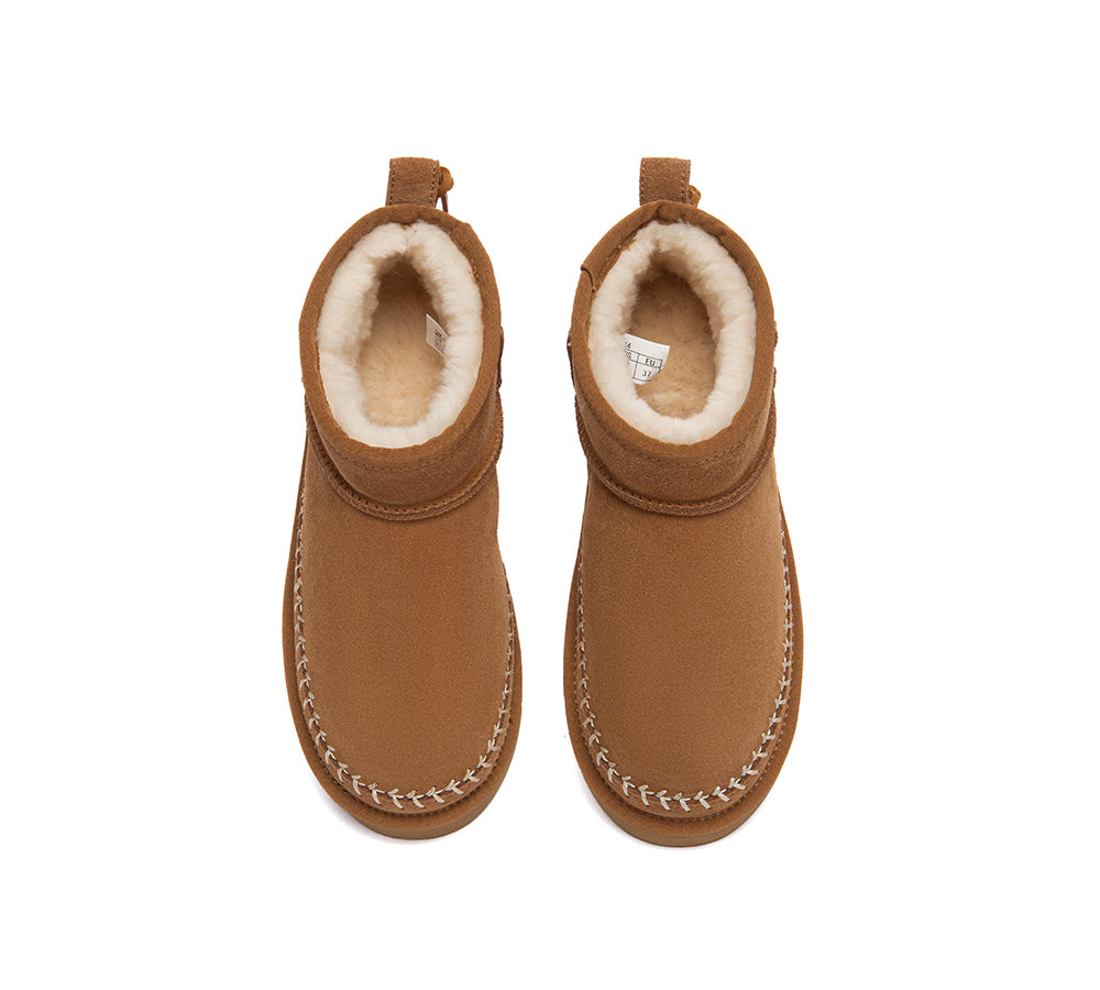 UGG Boots Sheepskin Wool Ankle Mini Canlia