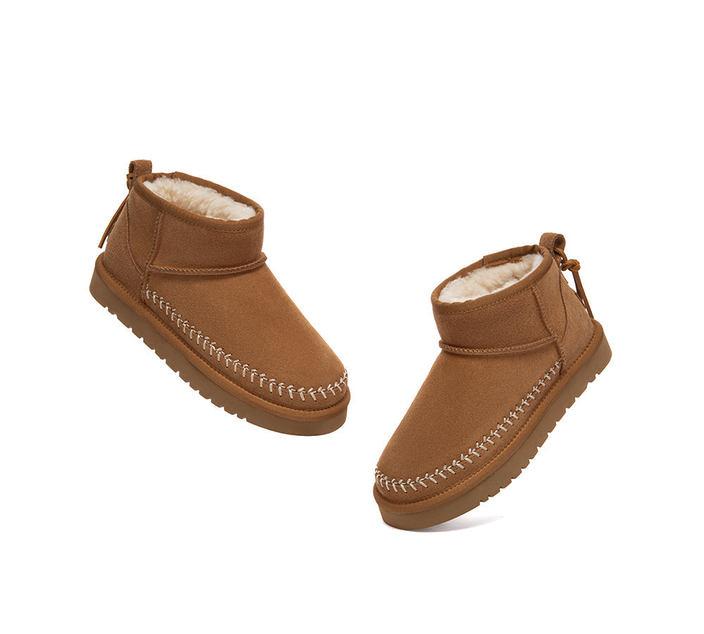 UGG Boots Sheepskin Wool Ankle Mini Canlia