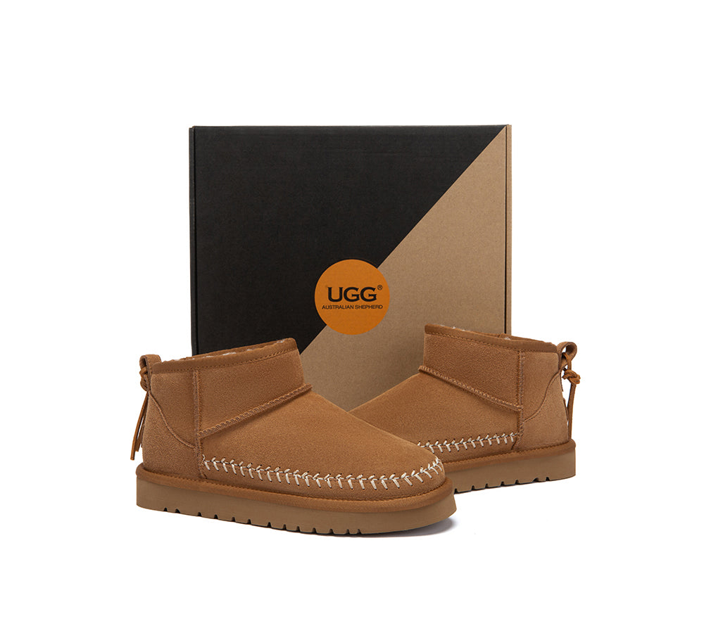 UGG Boots Sheepskin Wool Ankle Mini Canlia