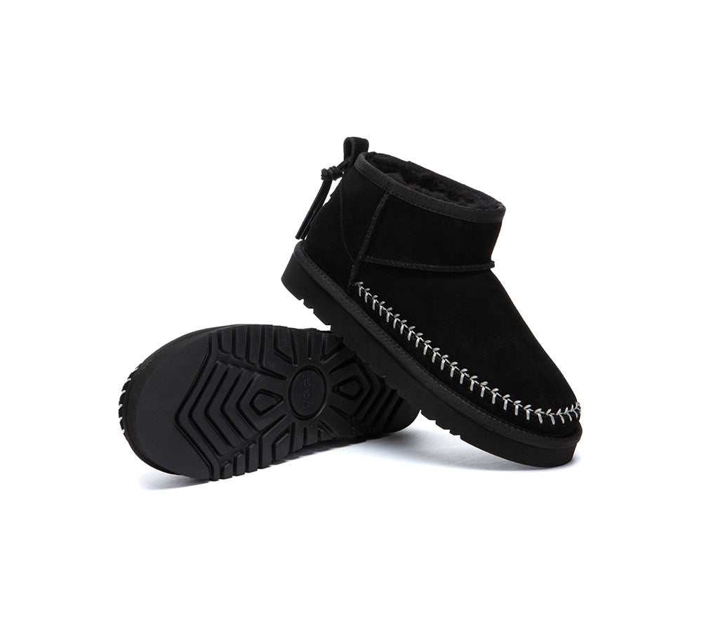 UGG Boots Sheepskin Wool Ankle Mini Canlia