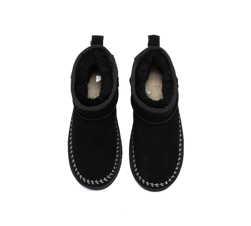 UGG Boots Sheepskin Wool Ankle Mini Canlia