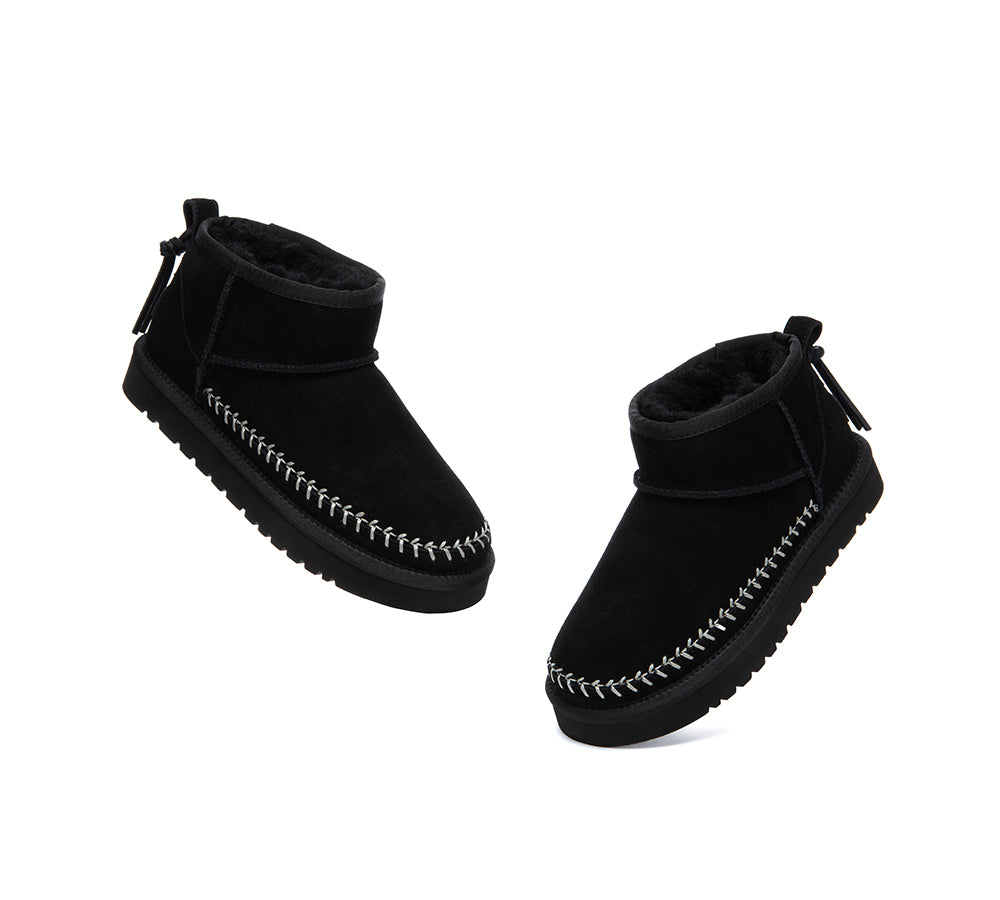 UGG Boots Sheepskin Wool Ankle Mini Canlia