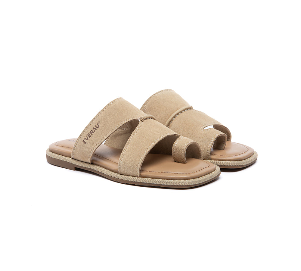 Women Toe Ring Flat Sandals Niko