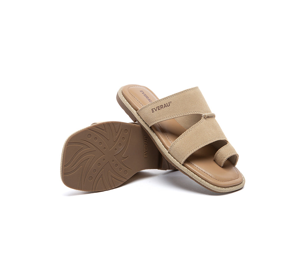 Women Toe Ring Flat Sandals Niko
