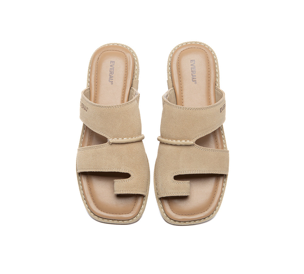 Women Toe Ring Flat Sandals Niko