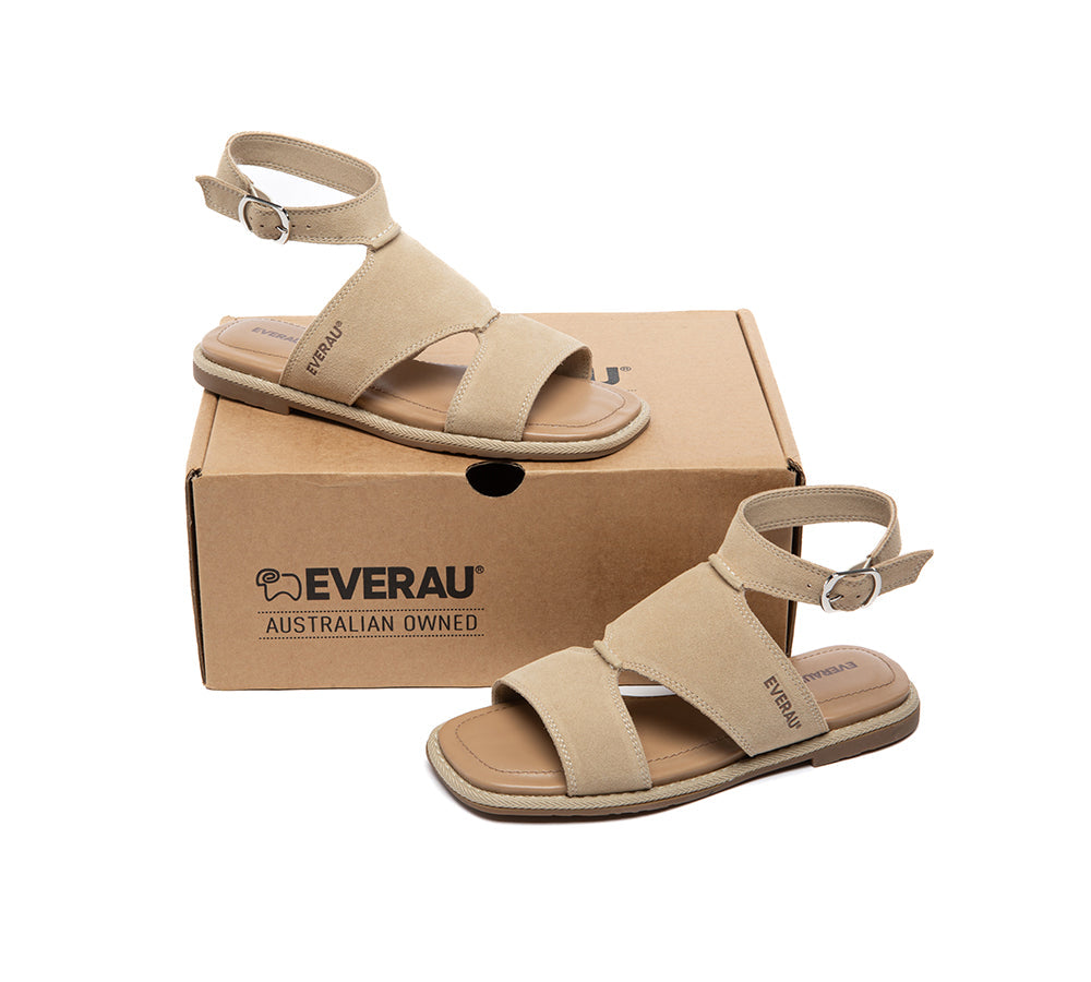 Women Adjustable  Strap Flat Sandals Lirra
