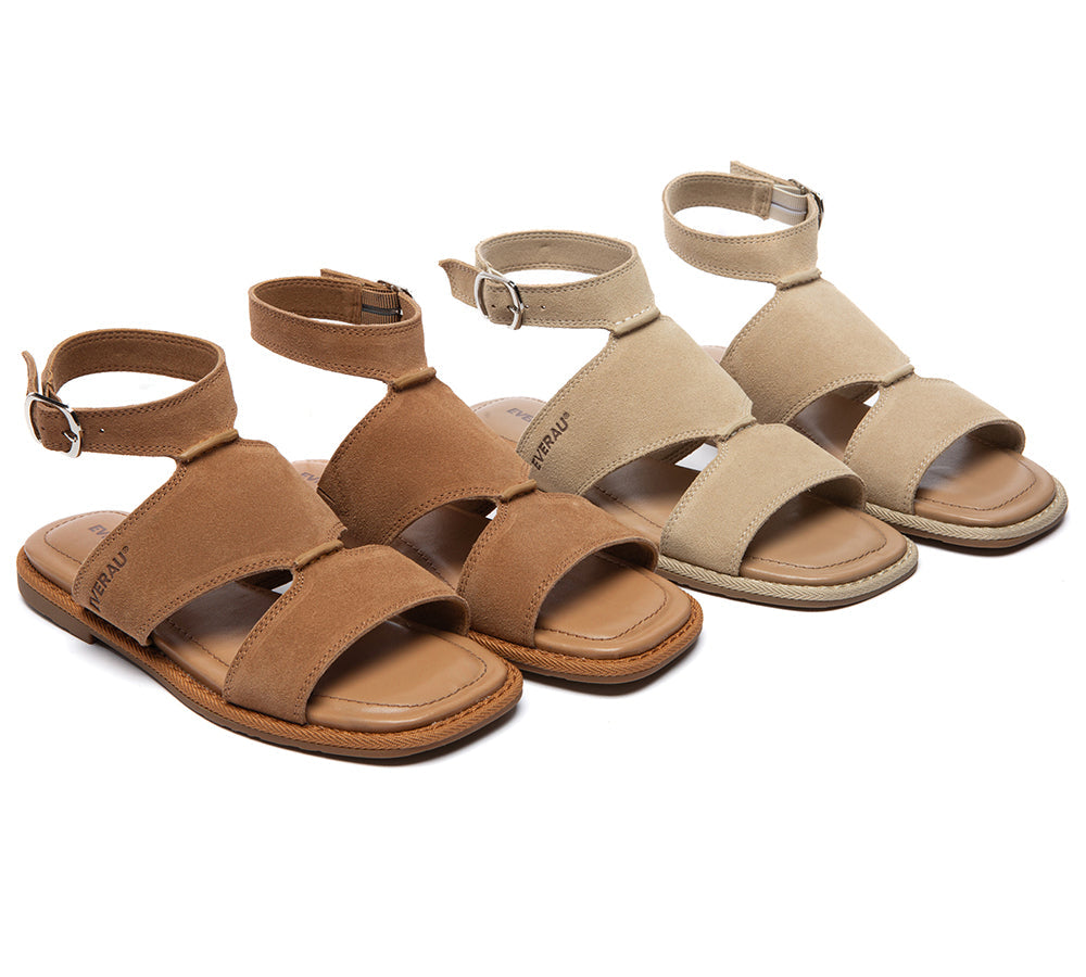 Women Adjustable  Strap Flat Sandals Lirra