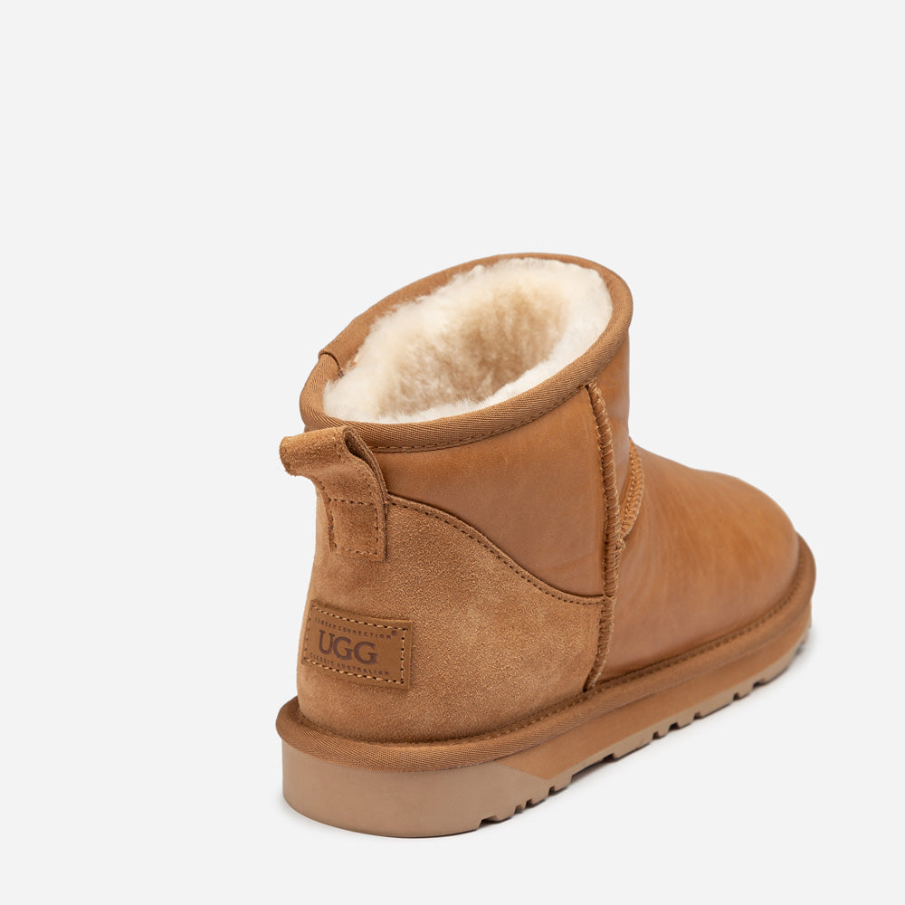 Ugg Men's Classic Ultra Mini Boots (Oiled Leather)