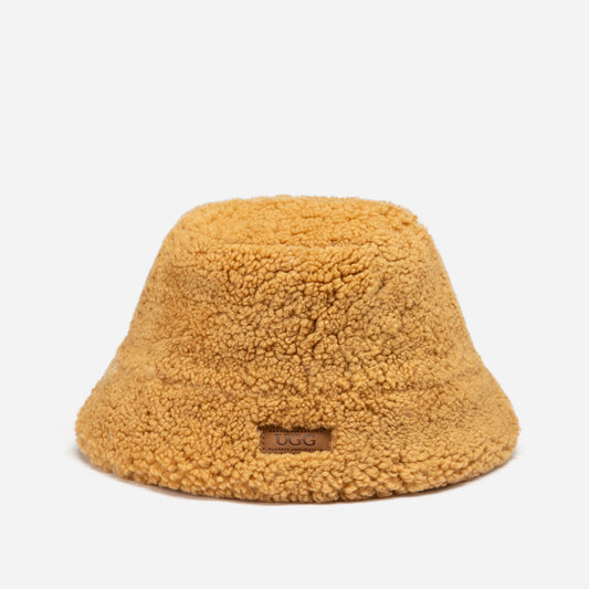 Ugg Curly Sheepskin Bucket Hat
