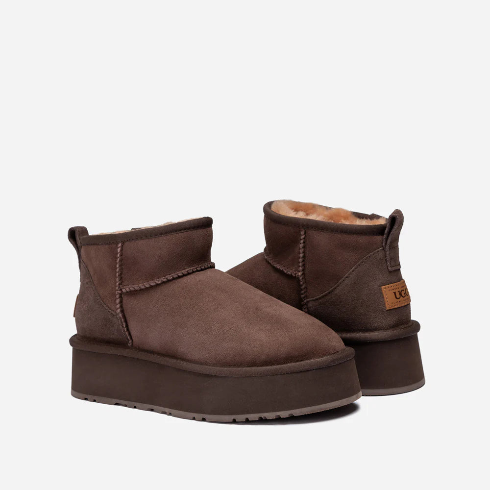 OZWEAR ULTRA MINI PLATFORM BOOTS