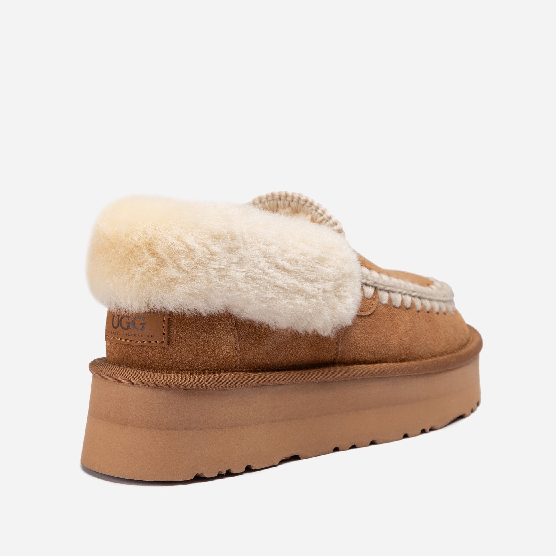 Ugg Eskimo Platform Collar Moccasin