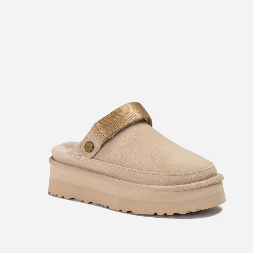 Ugg Oz Platform Shearling Clog