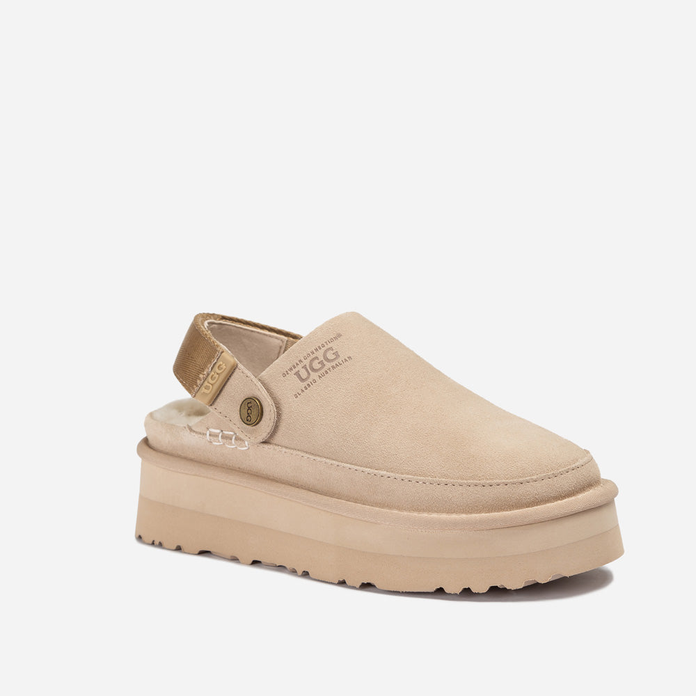 Ugg Oz Platform Shearling Clog
