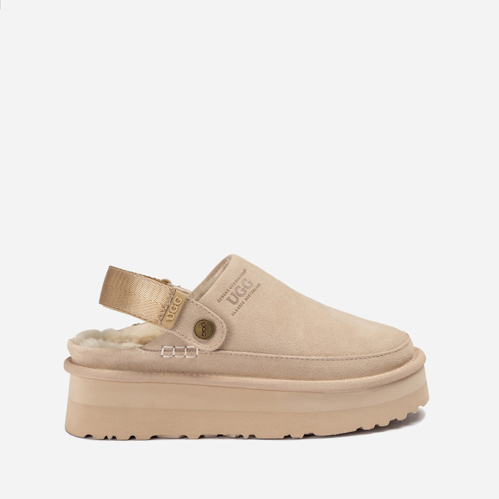 Ugg Oz Platform Shearling Clog