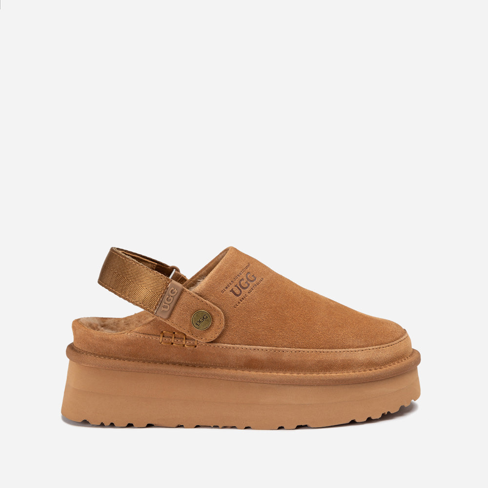 Ugg Oz Platform Shearling Clog