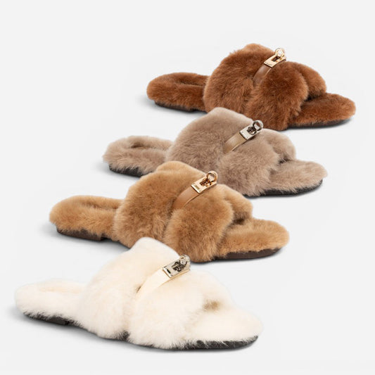 Ugg Stella Charm Shearling Slide