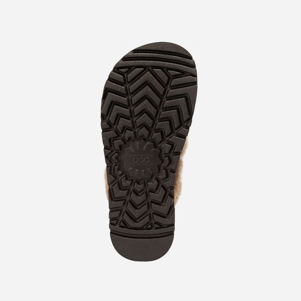 Ugg Violet Matelasse Shearling Platform Slipper