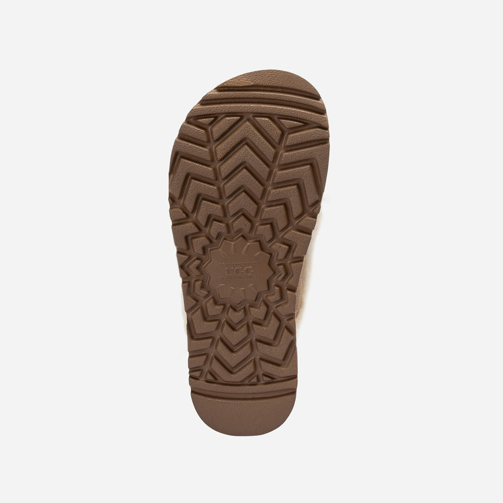 Ugg Violet Matelasse Shearling Platform Slipper