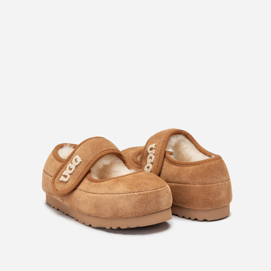 OZWEAR MARYJANE KID CHESTNUT