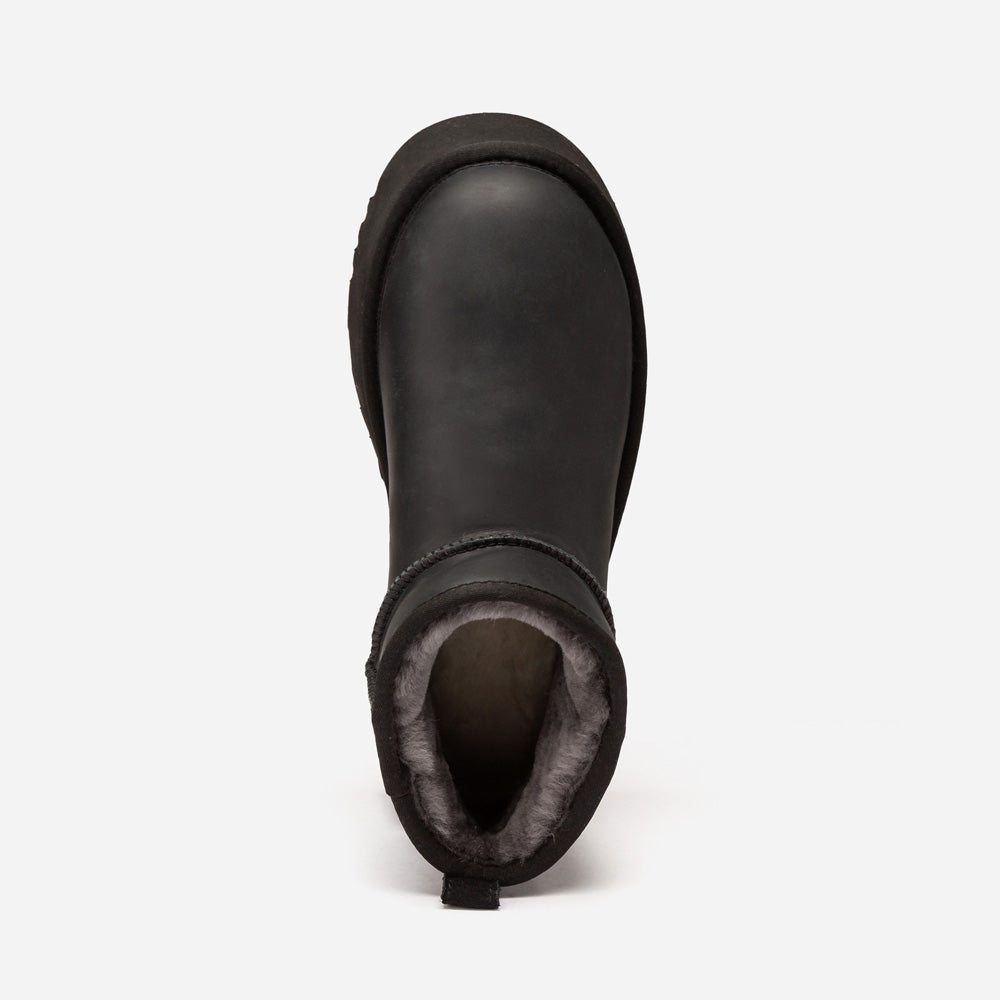 Ugg Classic Platform Ultra Mini Boot (Oiled Leather) (4.5cm)