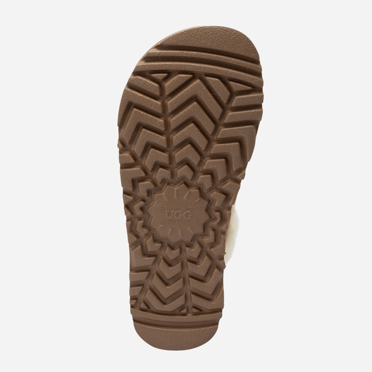 Ugg VIOLET PLATFORM MATELASSÉ SHEARLING SLIPPER (DETACHABLE STRAP)