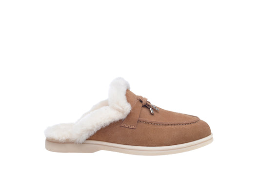 OZLANA Lori Shearling Slipper(Detachable Feature)