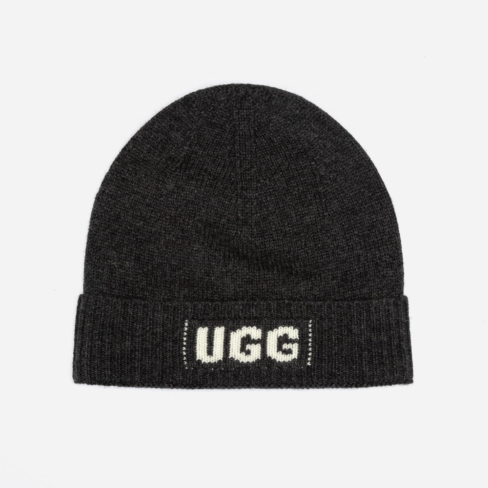 UGG LOGO CASHMERE /AUS WOOL BEANIE