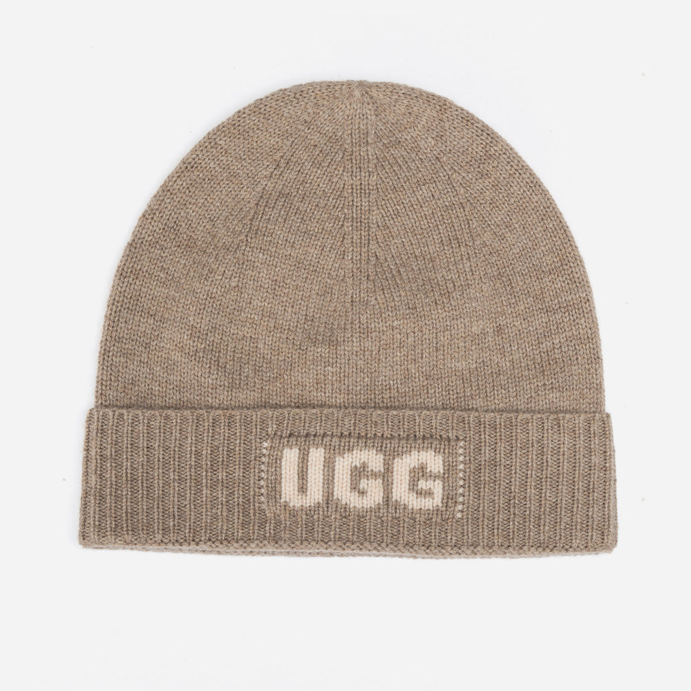 UGG LOGO CASHMERE /AUS WOOL BEANIE