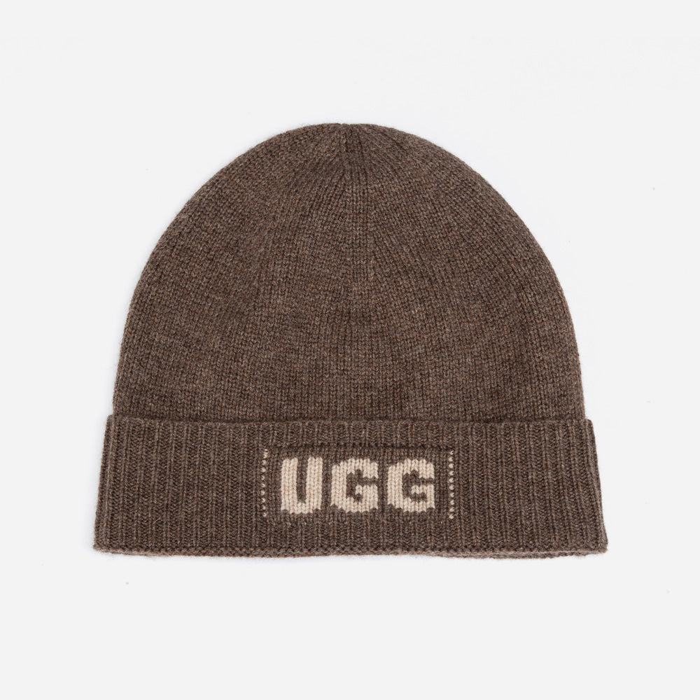 UGG LOGO CASHMERE /AUS WOOL BEANIE