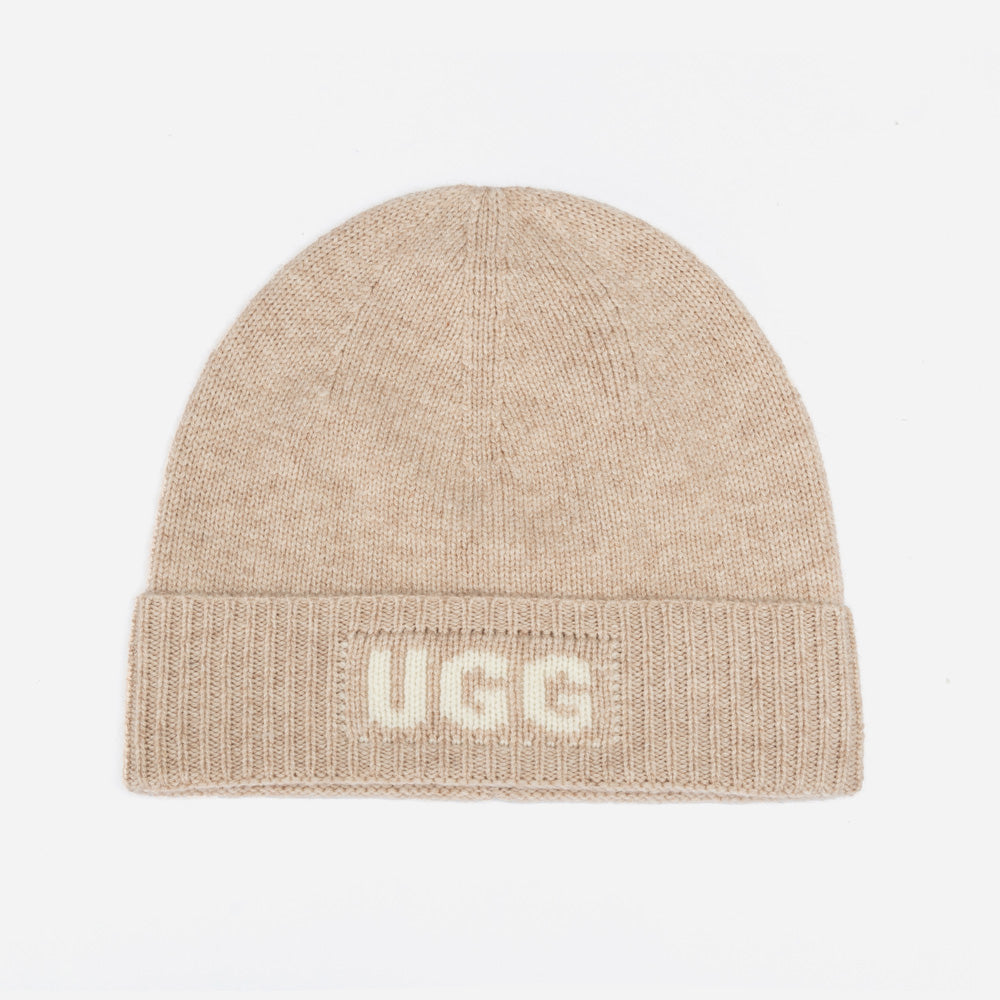 UGG LOGO CASHMERE /AUS WOOL BEANIE