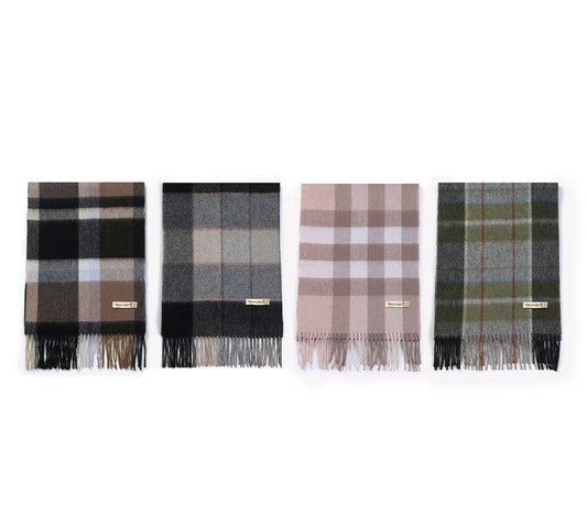 WOOL SCARF PLAID