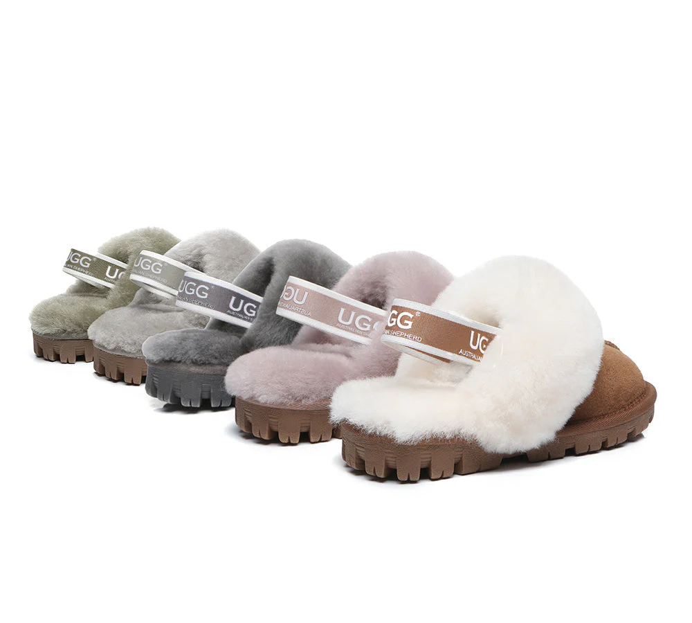 UGG Kids Slippers Waffle Plus AS2043K