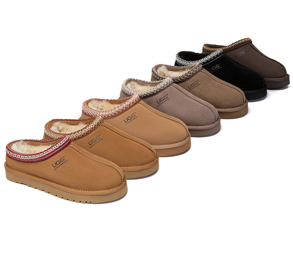UGG Slippers Sheepskin Wool Ankle Tazzy Tay