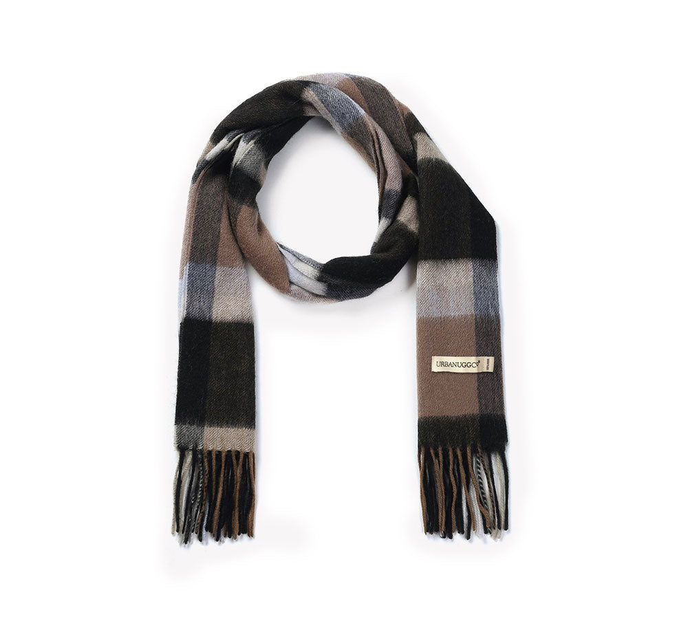WOOL SCARF PLAID