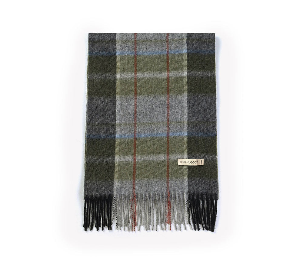 WOOL SCARF PLAID