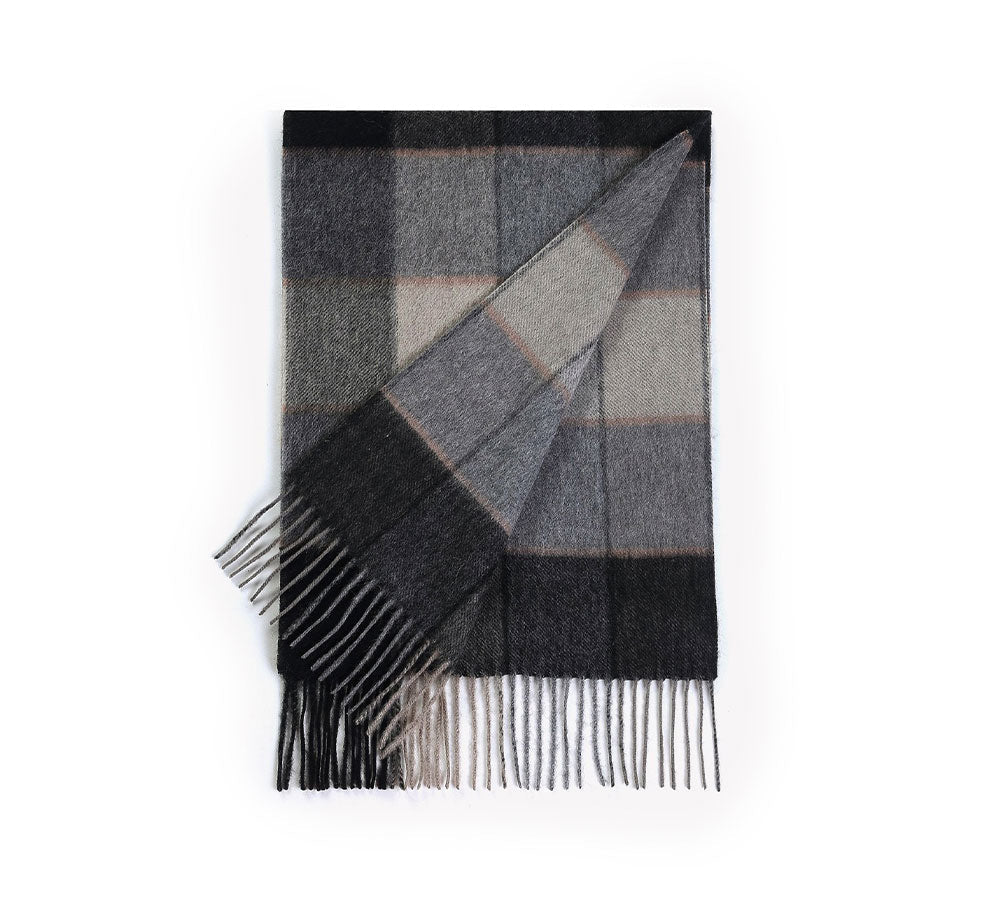 WOOL SCARF PLAID