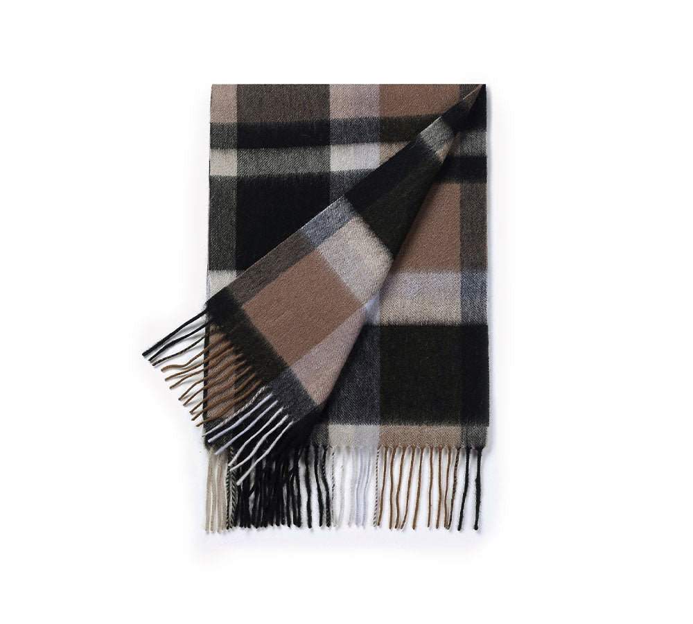 WOOL SCARF PLAID