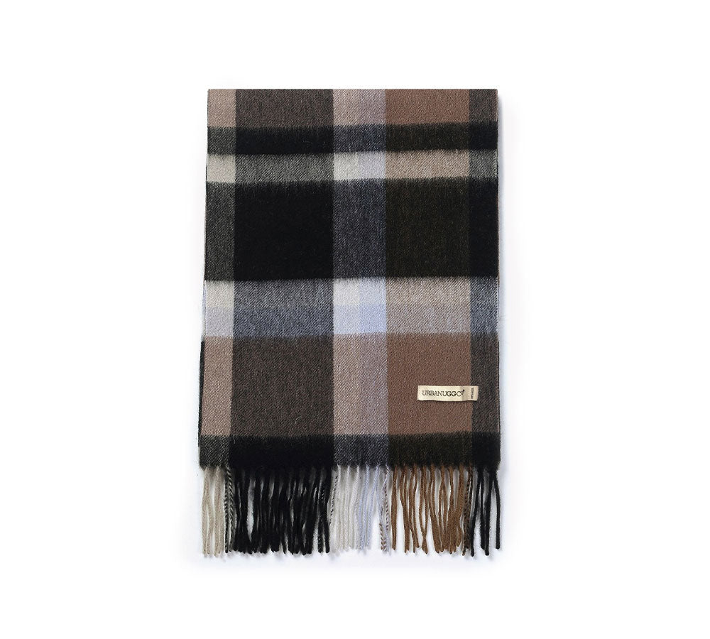 WOOL SCARF PLAID