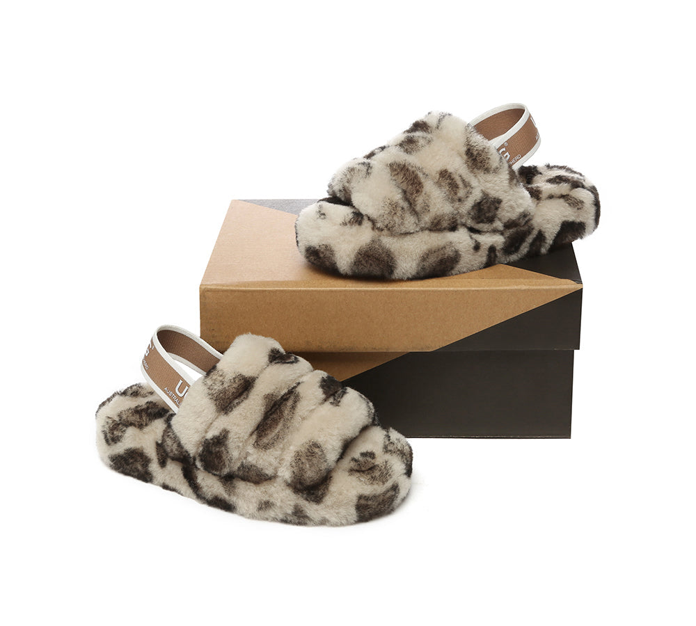 Kids Puffy Leopard