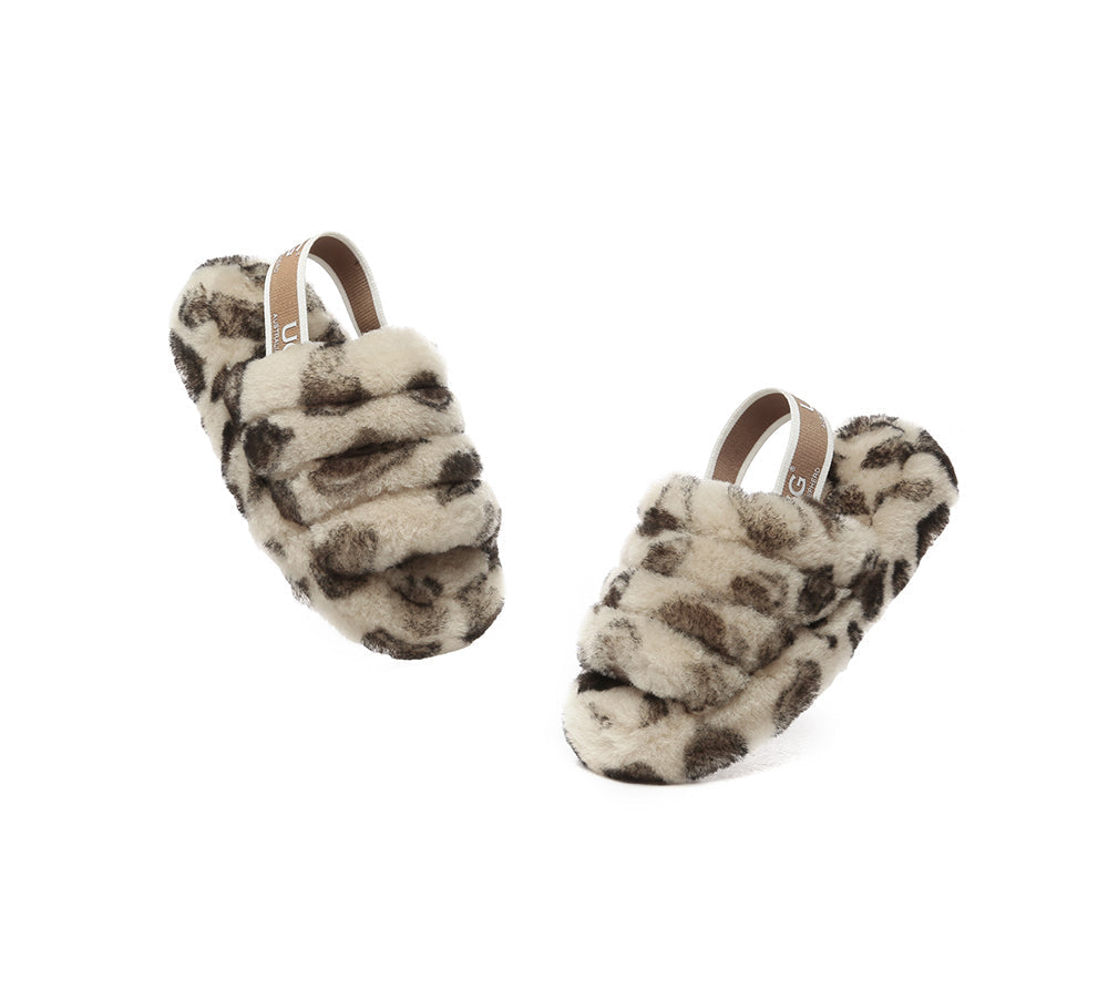 Kids Puffy Leopard