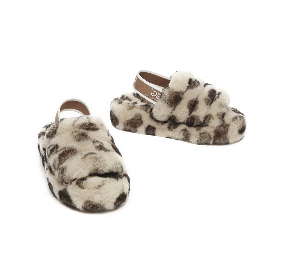 Kids Puffy Leopard