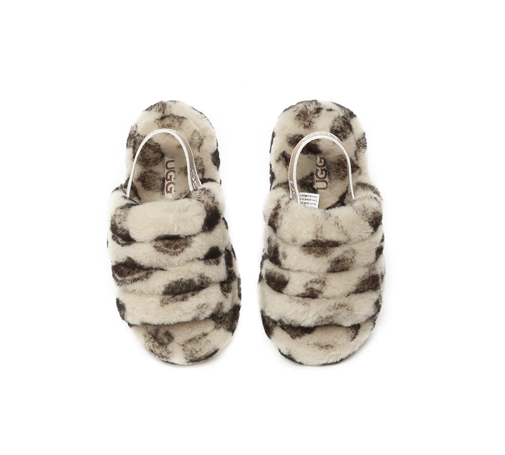 Kids Puffy Leopard