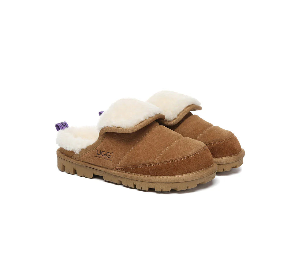 UGG Slippers Sheepskin Wool Theia 식빵어그슬리퍼